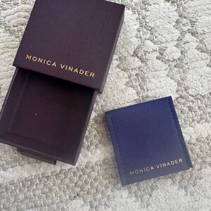 Monica Vinader Jewelry Box and Pouch